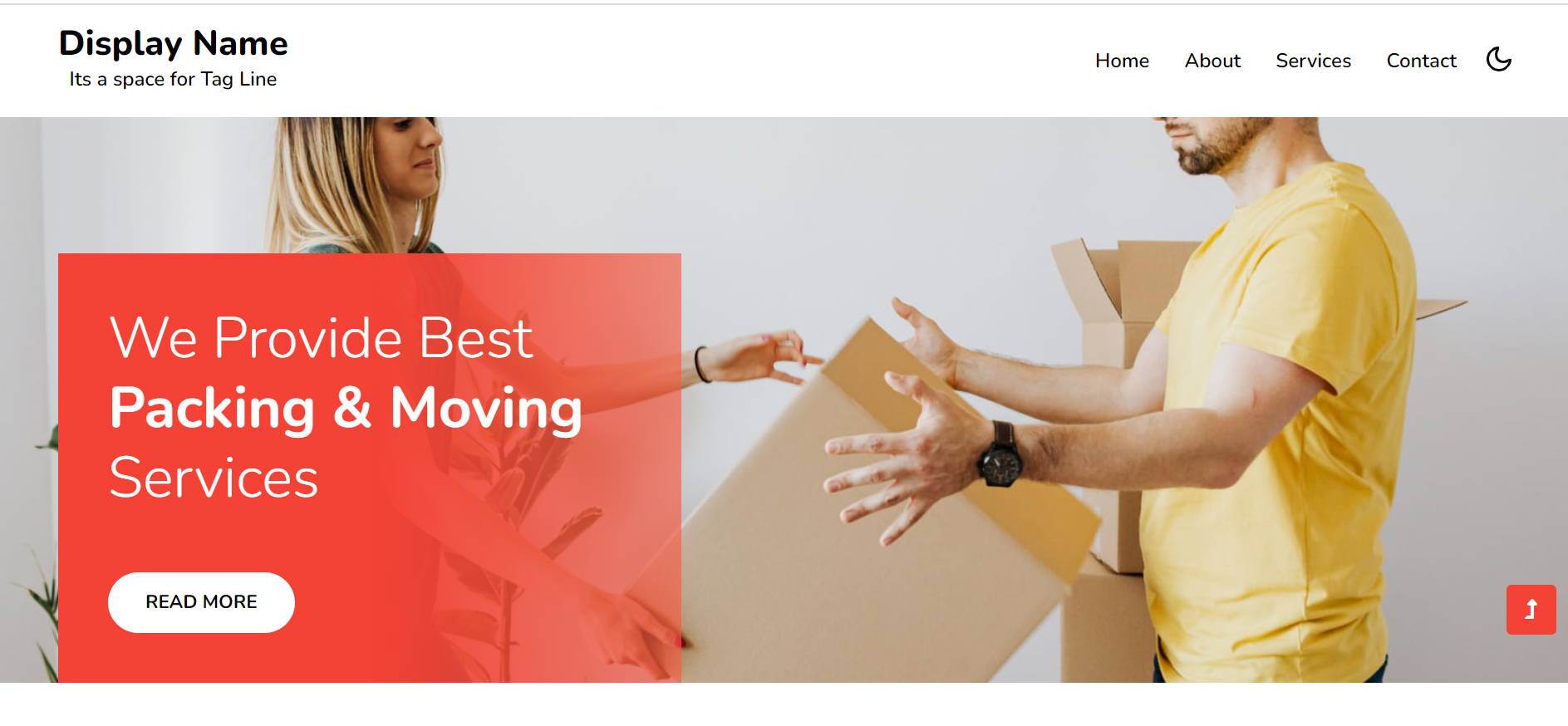 Quick Move Website Template