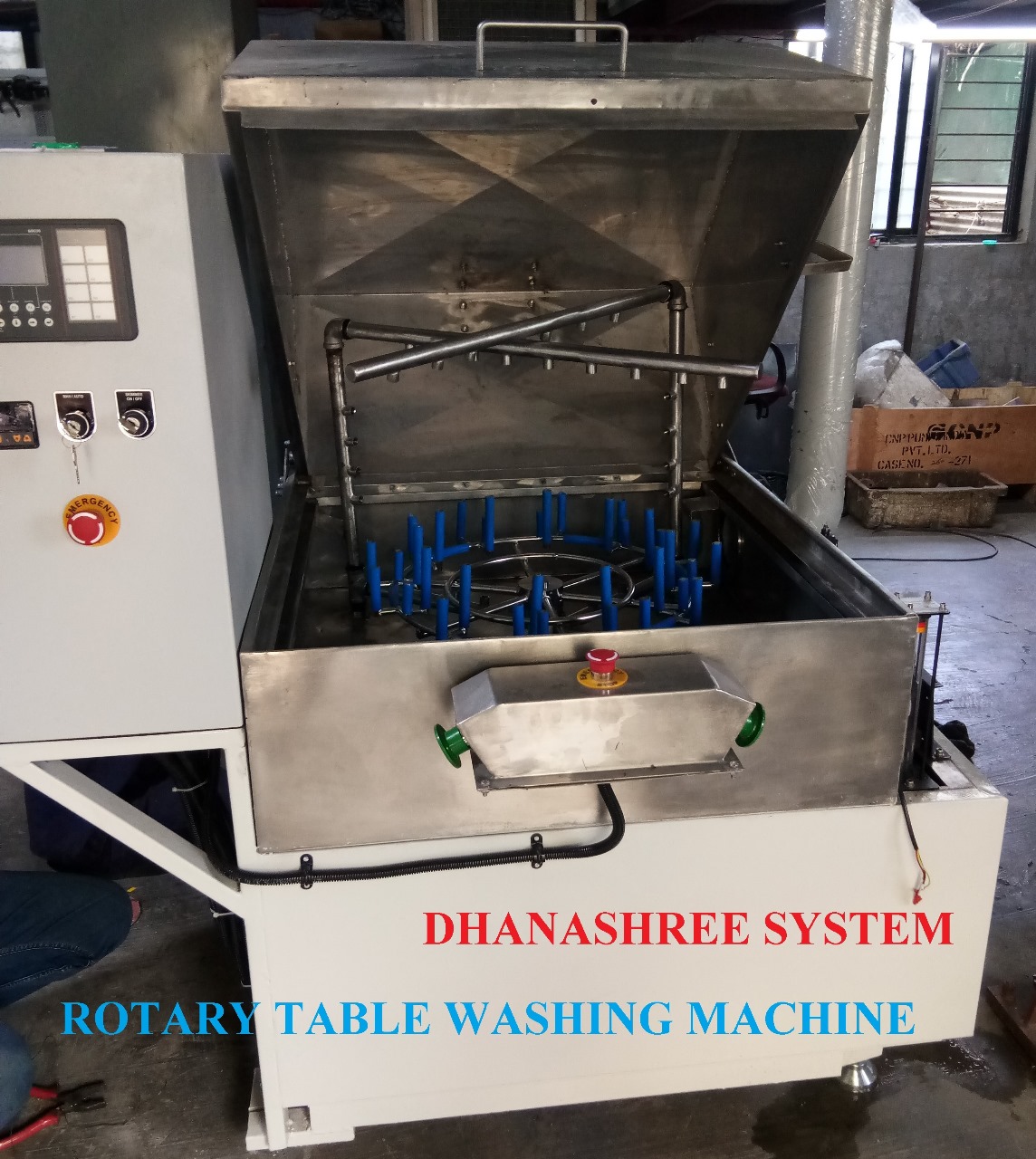 Rotary Table Washing Machine